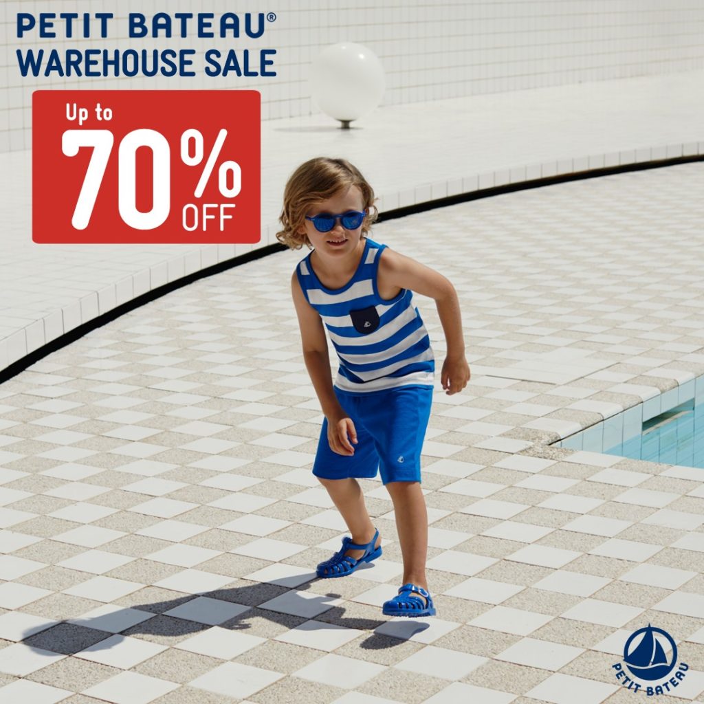 Petit Bateau Singapore Warehouse Sale Up to 70% Off Promotion 25-29 Sep 2019 | Why Not Deals