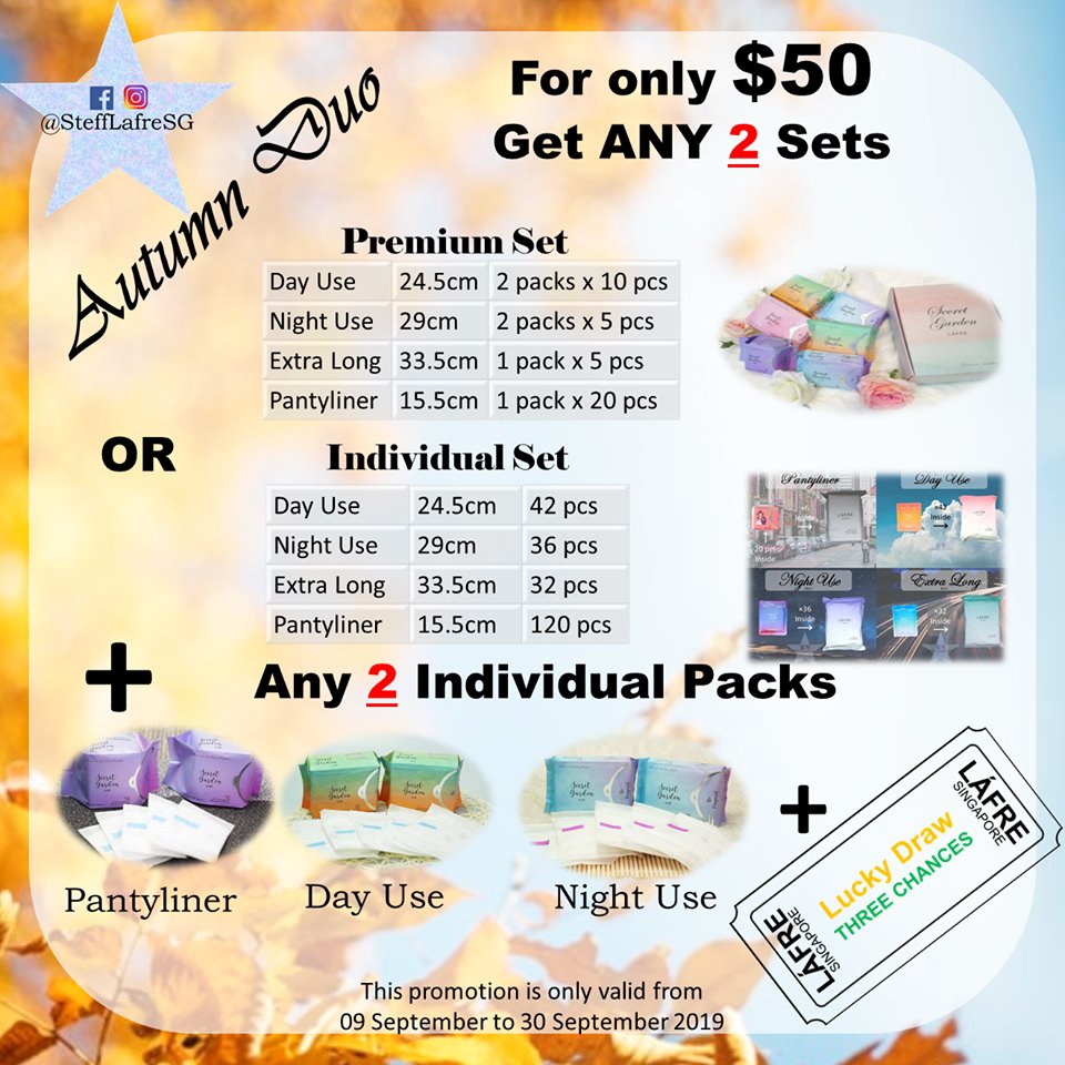 Steff - Lafre Singapore is having Autumn Special Promotion 9-30 Sep 2019 | Why Not Deals 1