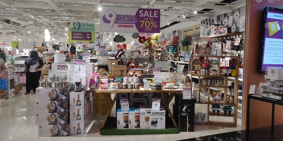 TOTT Singapore 9th Anniversary Sale Up to 70% Off Promotion 26 Sep – 27 Oct 2019