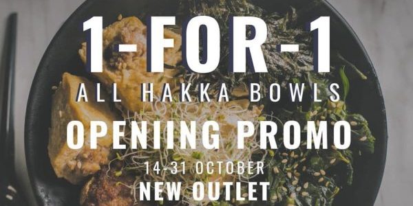 AH LOCK & Co. Singapore Chinatown Outlet Opening 1-for-1 Promotion 14-31 Oct 2019