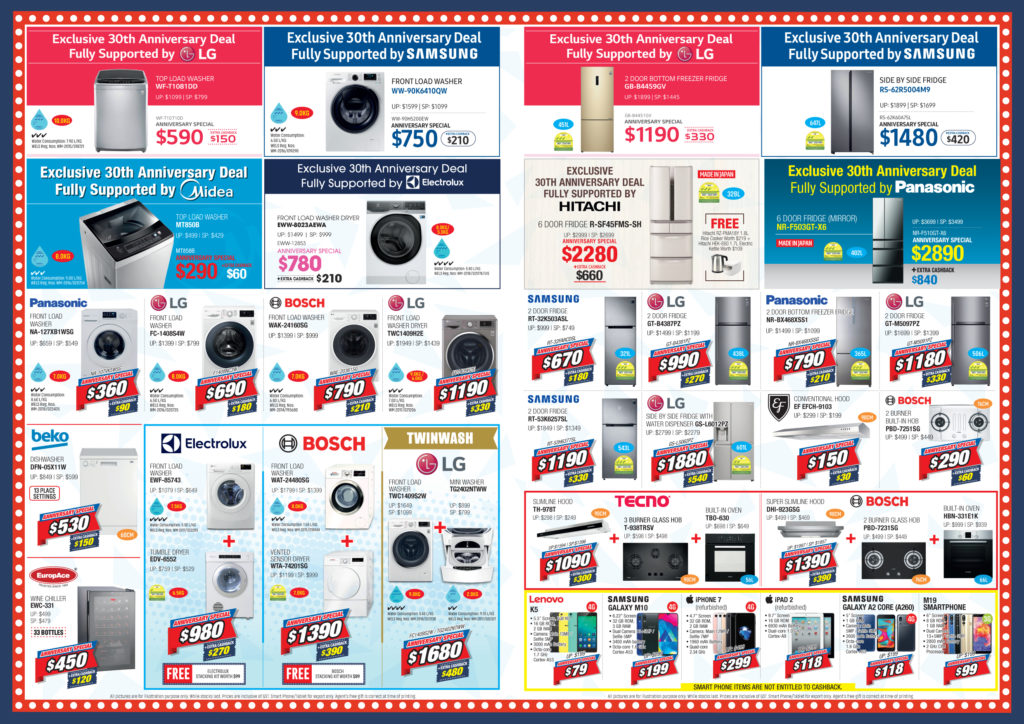 Audio House Singapore 30th Anniversary Sale Up to 30% Cashback Promotion ends 8 Oct 2019 | Why Not Deals 3
