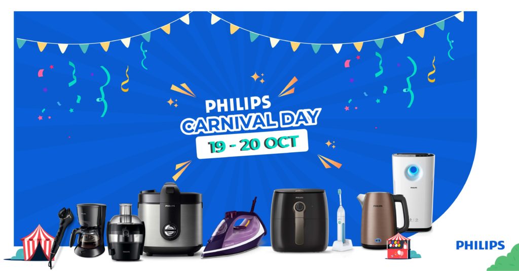 Audio House Singapore Philips Carnival Weekend Promotion 19-20 Oct 2019 | Why Not Deals