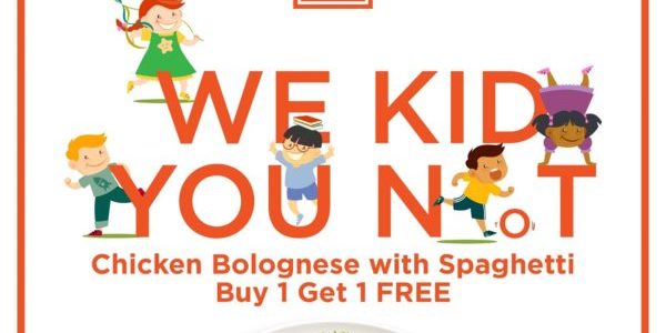 Chef in Box Singapore 1-for-1 Chicken Bolognese Children’s Day Promotion ends 13 Oct 2019