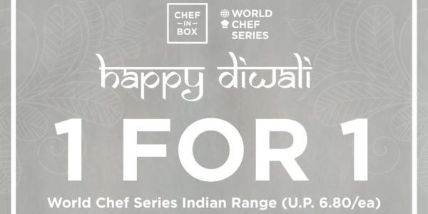 Chef in Box Singapore Celebrates Deepavali with 1-for-1 Promotion ends 2 Nov 2019