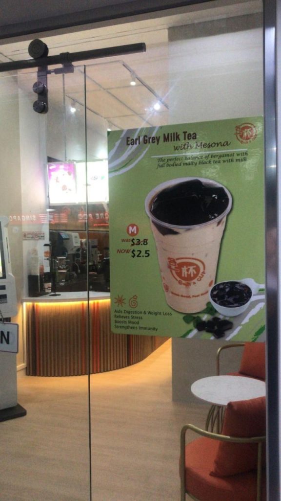 Each-a-Cup Singapore Tanjong Pagar Plaza Outlet Opening Promotion ends 4 Oct 2019 | Why Not Deals