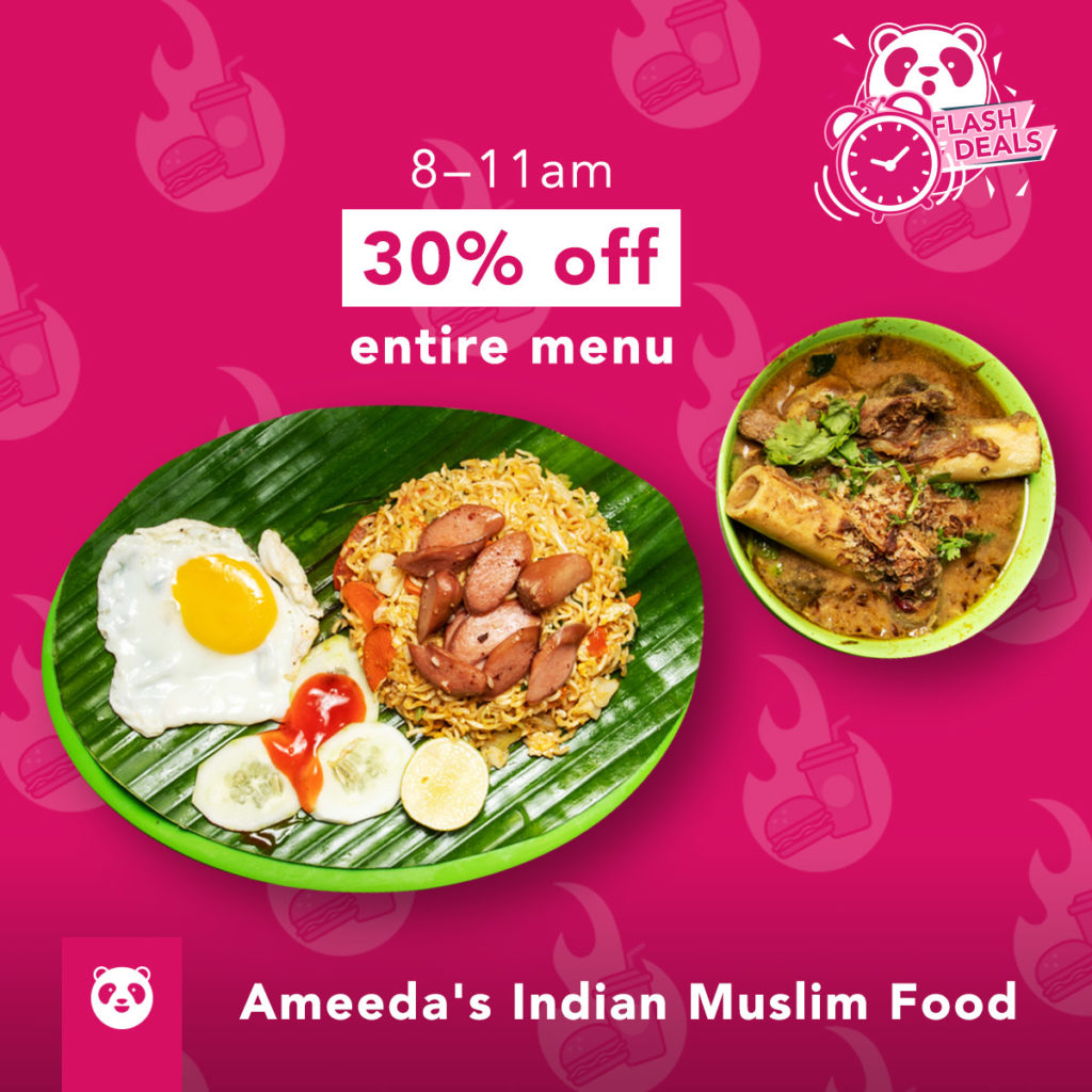 foodpanda Singapore Flash Sale Monday Up to 35% Off Promotion 28 Oct 2019 | Why Not Deals