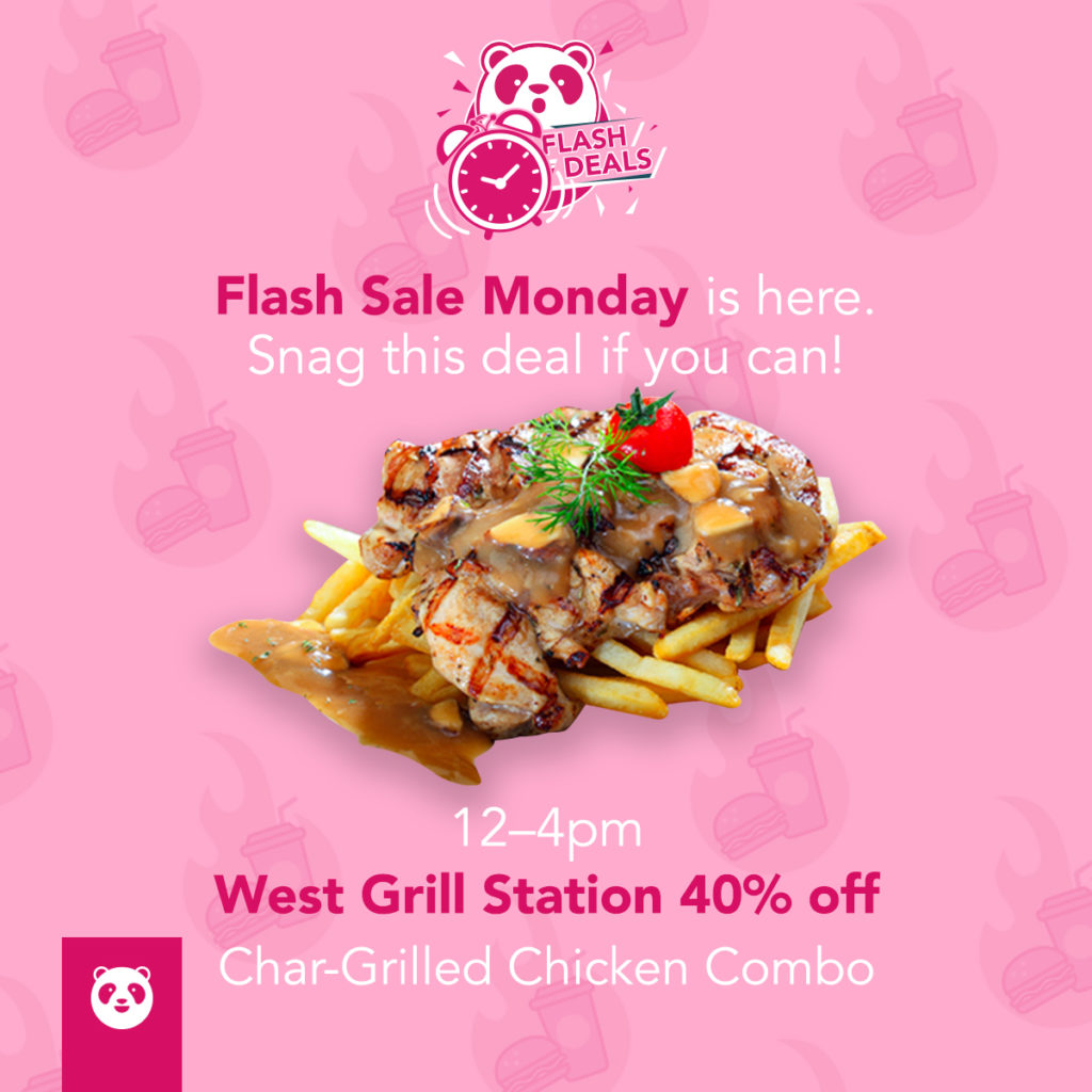 foodpanda Singapore Flash Sale Monday Up to 50% Off Promotions 07 Oct 2019 | Why Not Deals 1
