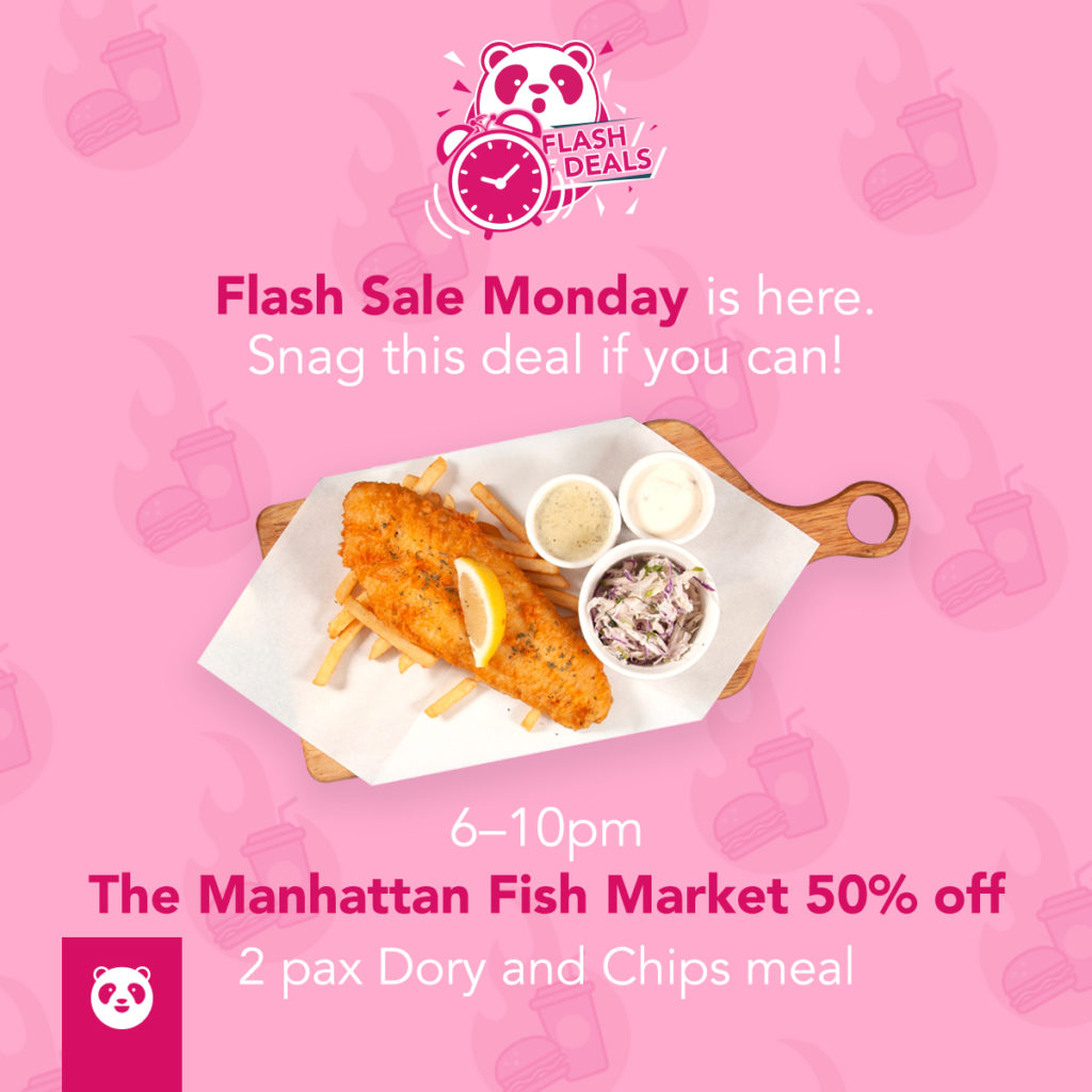 foodpanda Singapore Flash Sale Monday Up to 50% Off Promotions 07 Oct 2019 | Why Not Deals 2