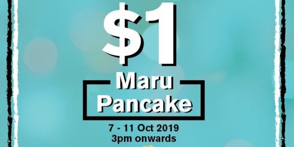 Jollibean Singapore $1 Maru Pancake October Monthly Promotion 7-11 Oct 2019