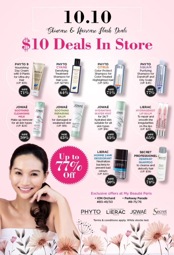 JOWAE Singapore 10/10 Specials $10 Deals In Store Promotion ends 13 Oct 2019 | Why Not Deals