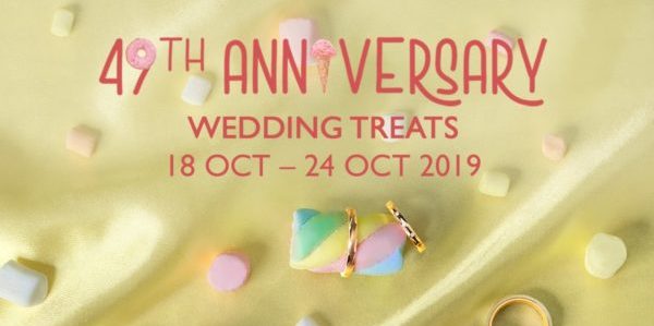 Lee Hwa Jewellery Singapore 49th Anniversary 30% Off Wedding Bands & More Promotion 18-24 Oct 2019