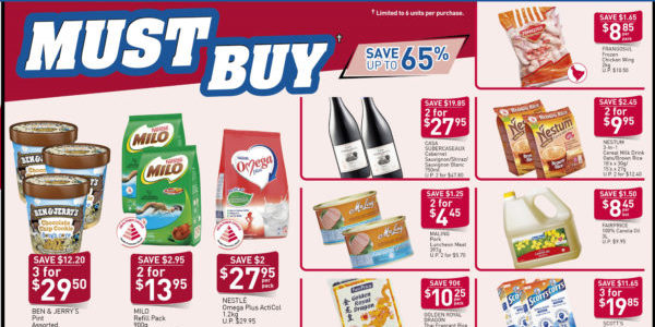 NTUC FairPrice Singapore Your Weekly Saver Promotion 3-9 Oct 2019