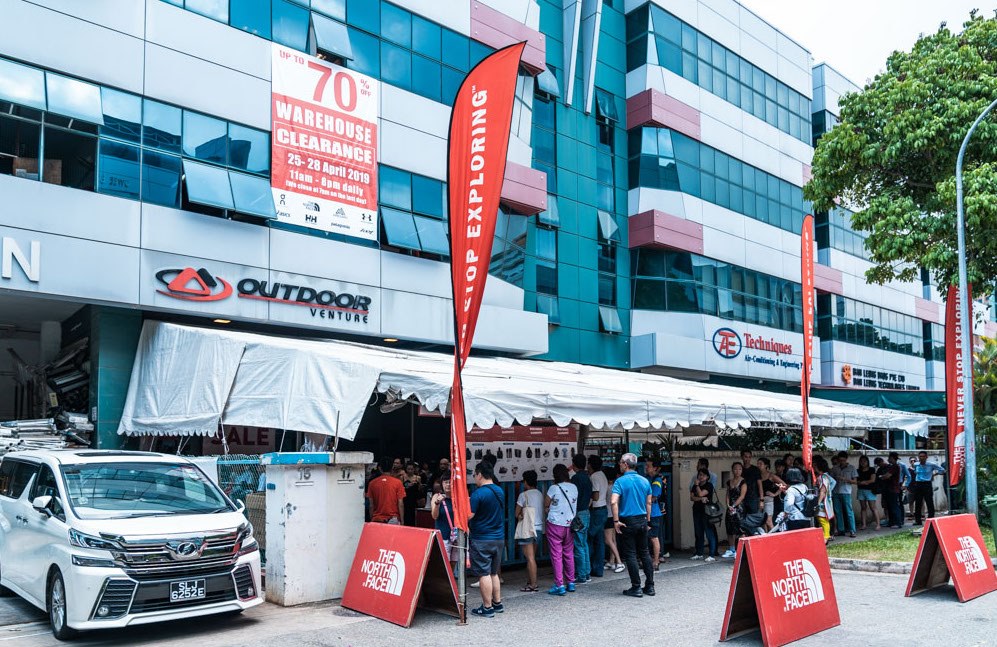 Outdoor Venture Singapore Warehouse Clearance Sale Up to 70% Off Promotion 31 Oct - 3 Nov 2019 | Why Not Deals 1