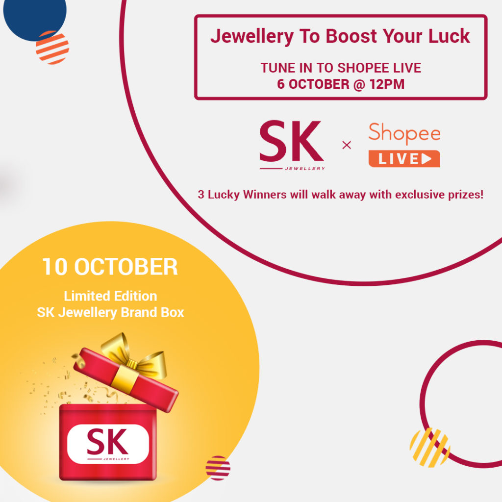 SK Jewellery x Shopee Singapore 10.10 Special Up to 75% Off Promotion 29 Sep - 13 Oct 2019 | Why Not Deals 2