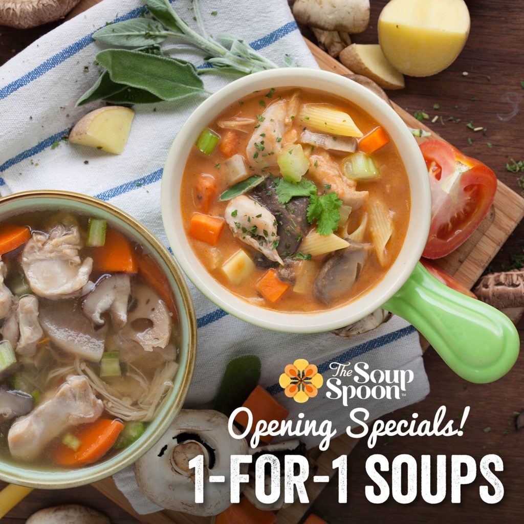 The Soup Spoon Singapore Northpoint City Outlet Opening 1-for-1 Promotion 19-21 Oct 2019 | Why Not Deals