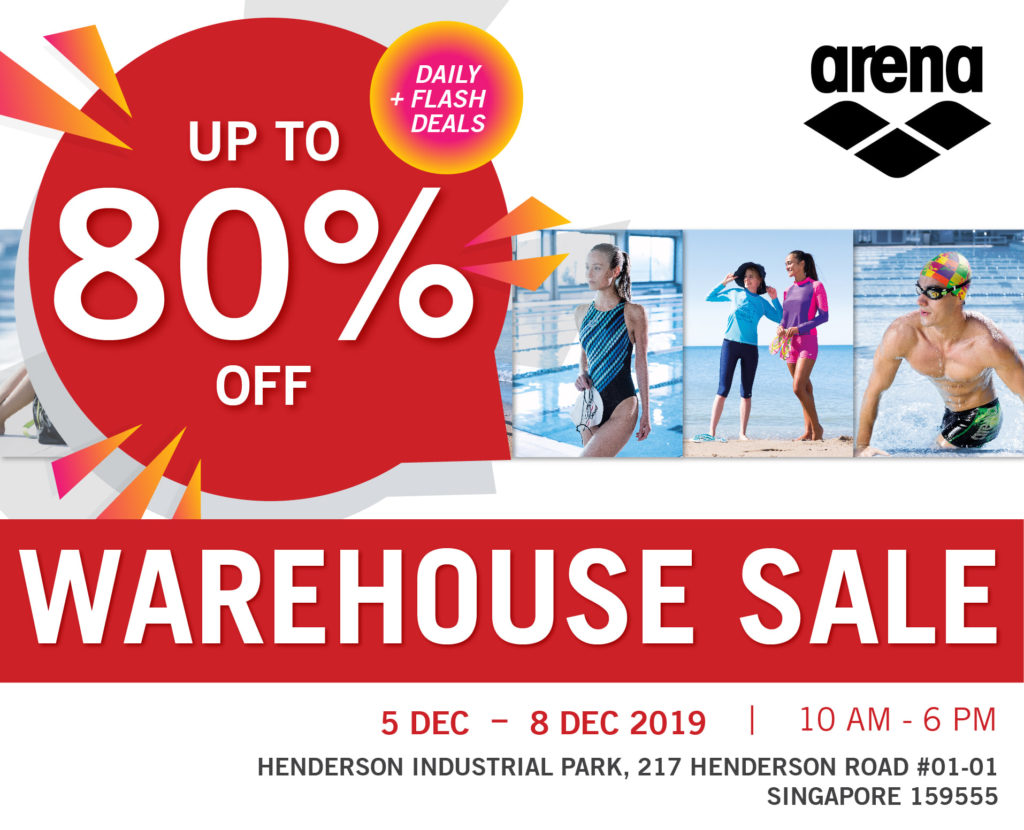 Arena Singapore Final Sale of the Year Up to 80% Off Promotion 5-8 Dec 2019 | Why Not Deals