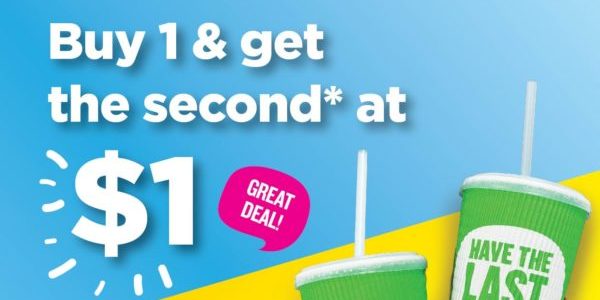 Boost Juice Bars SG Buy 1 & Get 2nd at $1 Promotion only on 1 Dec 2019