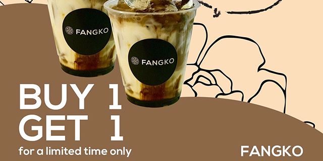 FANGKO COFFEE Singapore Buy 1 Get 1 FREE Opening Promotion Limited Time Only