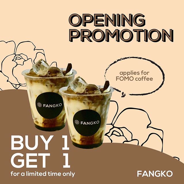FANGKO COFFEE Singapore Buy 1 Get 1 FREE Opening Promotion Limited Time Only | Why Not Deals