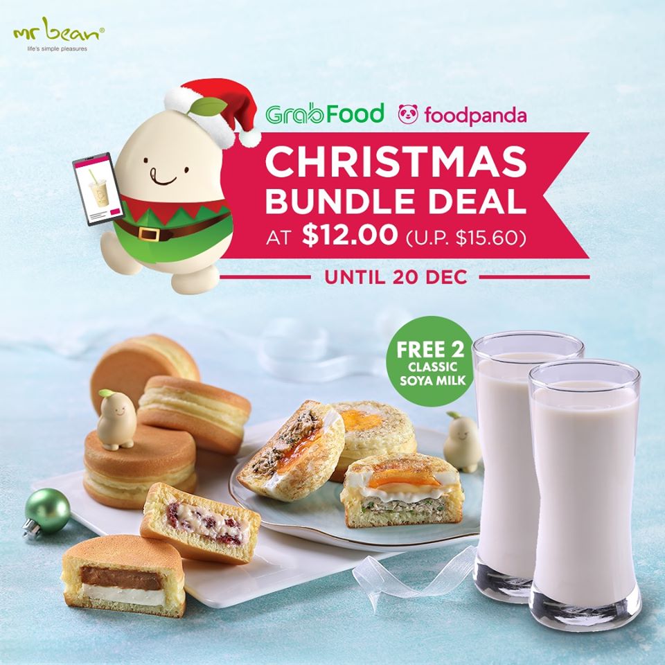 Mr Bean Singapore Christmas Bundle Deal at $12 (U.P. $15.60) Promotion ends 20 Dec 2019 | Why Not Deals