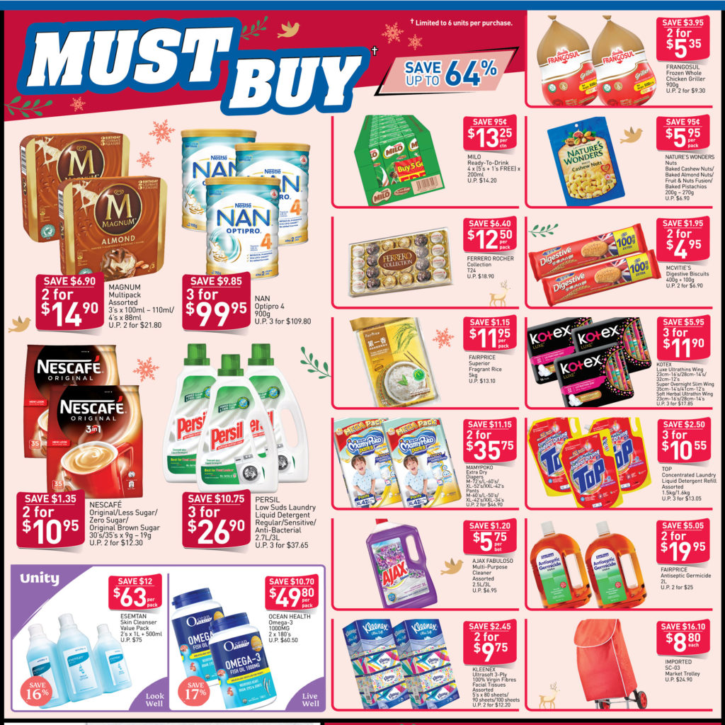 NTUC FairPrice Singapore Your Weekly Saver Promotion 14-20 Nov 2019 | Why Not Deals