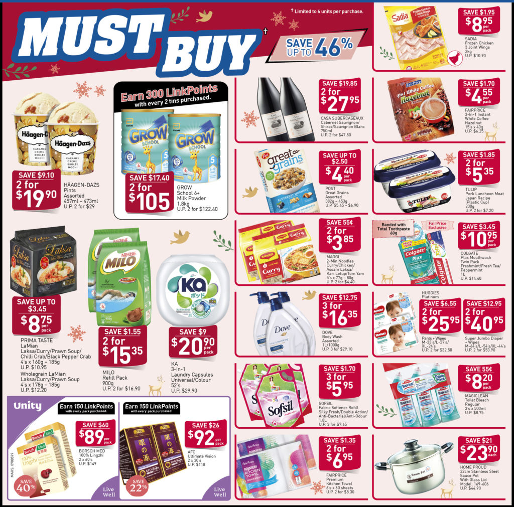 NTUC FairPrice Singapore Your Weekly Saver Promotion 21-27 Nov 2019 | Why Not Deals