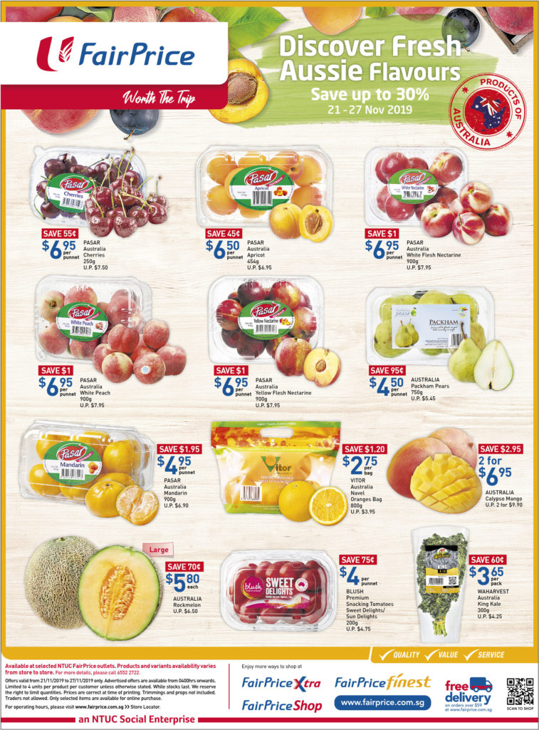 NTUC FairPrice Singapore Your Weekly Saver Promotion 21-27 Nov 2019 | Why Not Deals 6