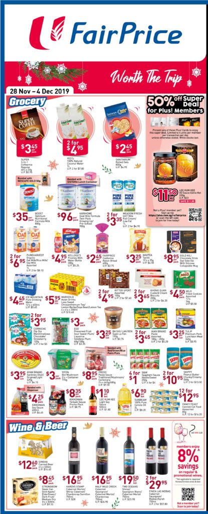 NTUC FairPrice Singapore Your Weekly Saver Promotions 28 Nov - 4 Dec 2019 | Why Not Deals 5
