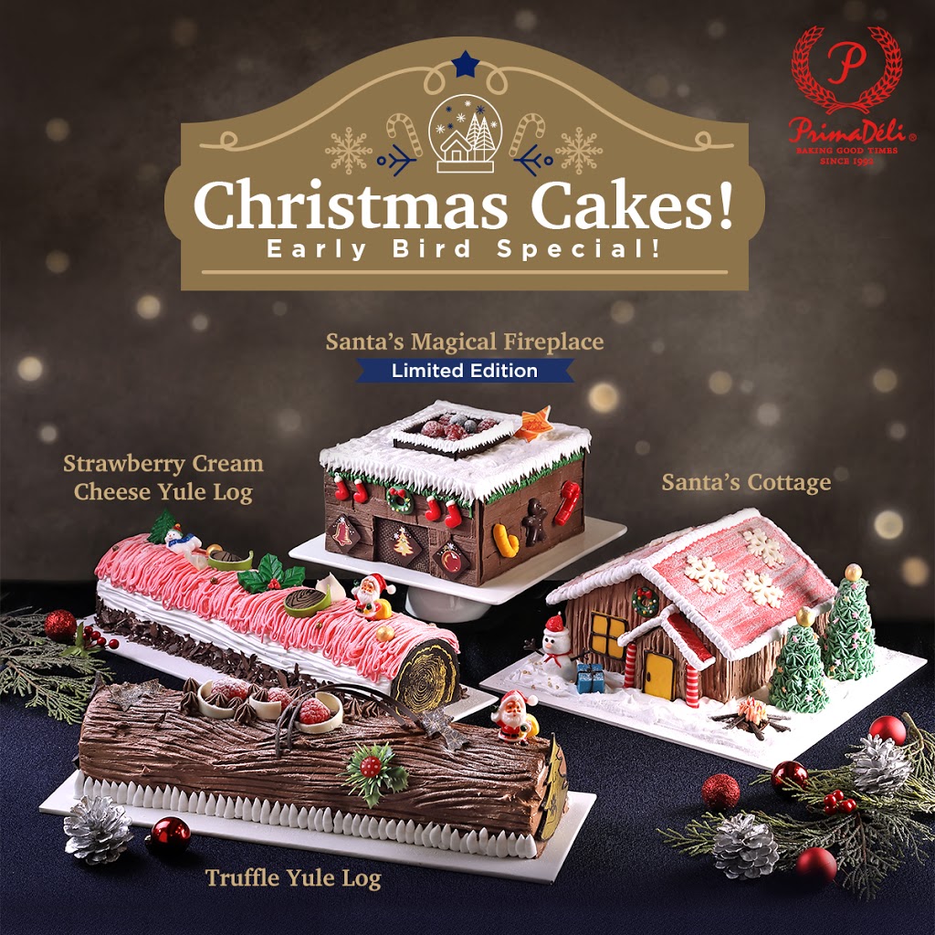 PrimaDeli Singapore Christmas Cakes Up to 25% Off Promotion ends 15 Dec 2019 | Why Not Deals