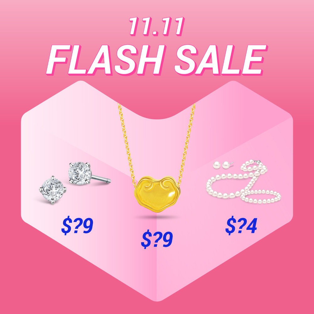 SK Jewellery x Lazada Singapore 11.11 75% Off Storewide Promotion 1-11 Nov 2019 | Why Not Deals 2