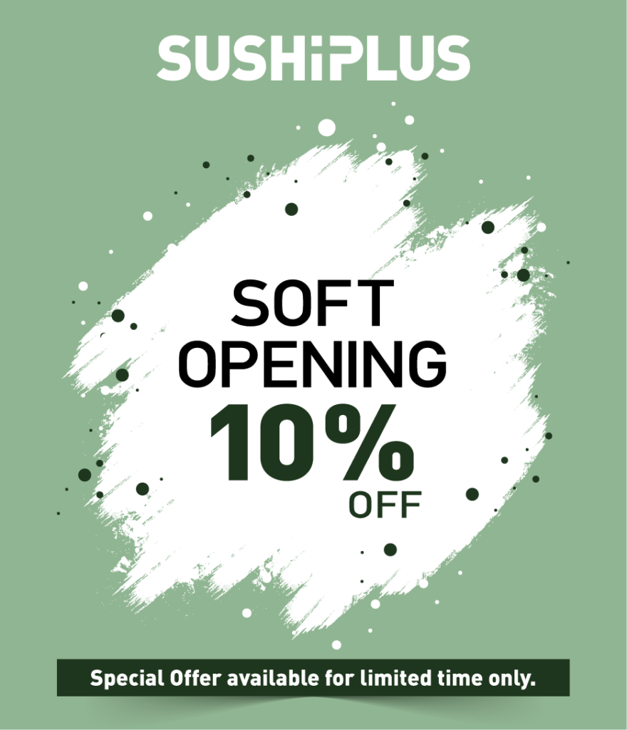 Sushi Express Singapore Be the First to Experience Sushi Plus & Enjoy 10% Off Promotion 11-14 Nov 2019 | Why Not Deals 1