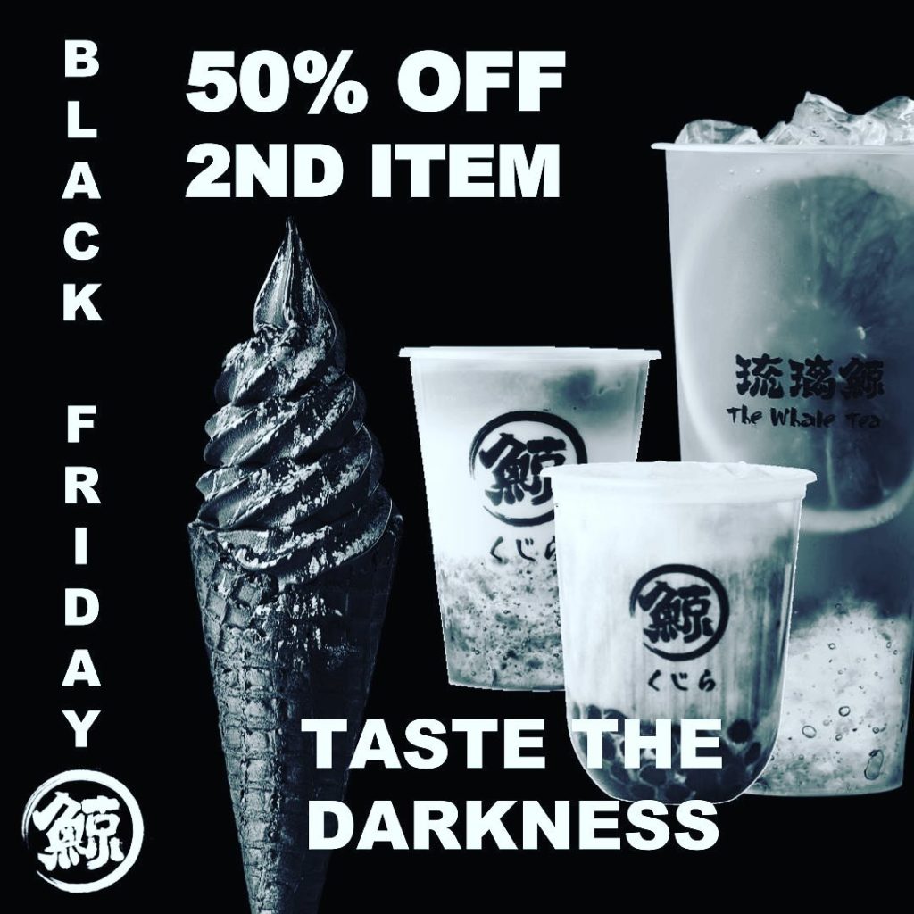 The Whale Tea SG 50% Off 2nd Item Black Friday Promotion only on 29 Nov 2019 | Why Not Deals