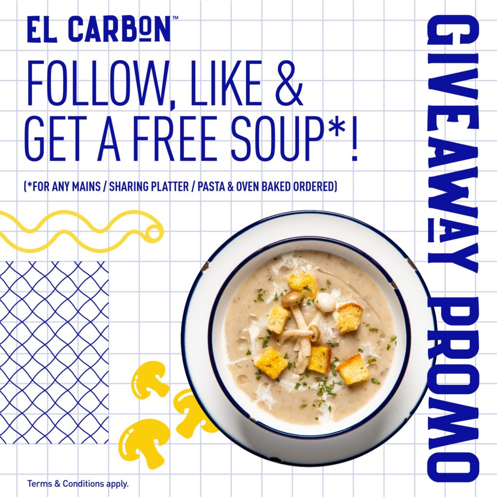 EL CARBON'S LIKE & SHARE GIVEAWAY PROMO | Why Not Deals