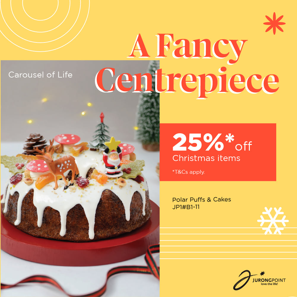 Jurong Point SG Christmas Seasonal Specials with 25% Off & 1-for-1 Promotions | Why Not Deals 1
