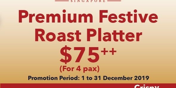 Kam’s Roast SG Festive Roast Platter at $75++ Promotion 1-31 Dec 2019