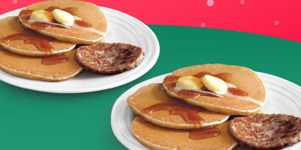McDonald’s SG 1-for-1 Hotcakes with Sausage 23-24 Dec 2019