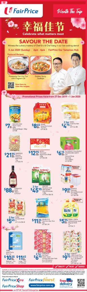 NTUC FairPrice SG Your Weekly Saver Promotions 27 Dec - 1 Jan 2020 | Why Not Deals 6