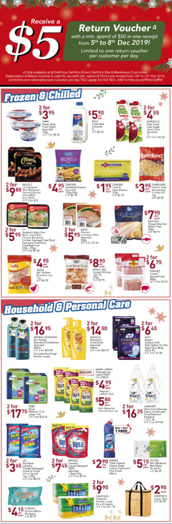 NTUC FairPrice SG Your Weekly Saver Promotions 5-11 Dec 2019 | Why Not Deals 6