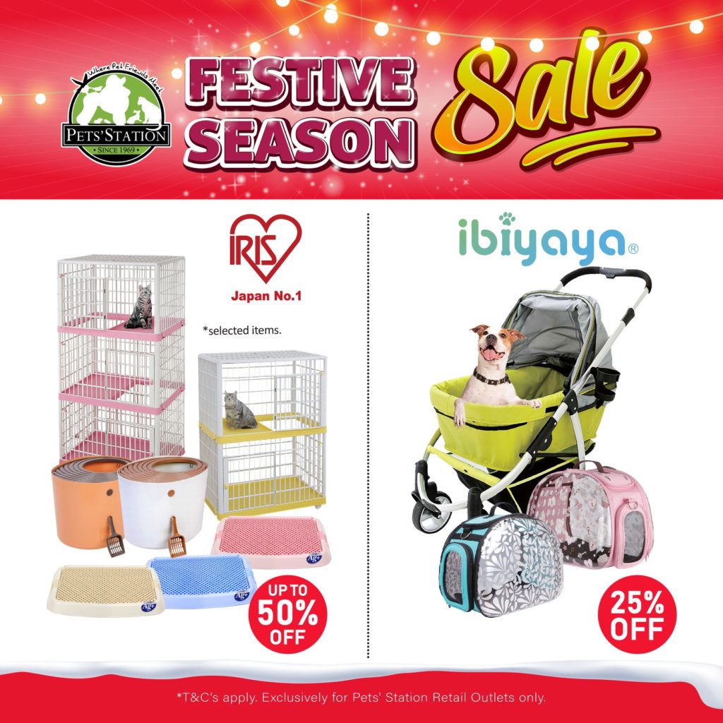 Pets' Station SG Festive Season Sale Up to 75% Off Promotion ends 31 Dec 2019 | Why Not Deals 5