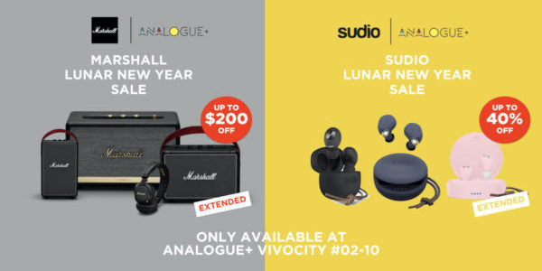 Up to 40% OFF on Marshall & Sudio