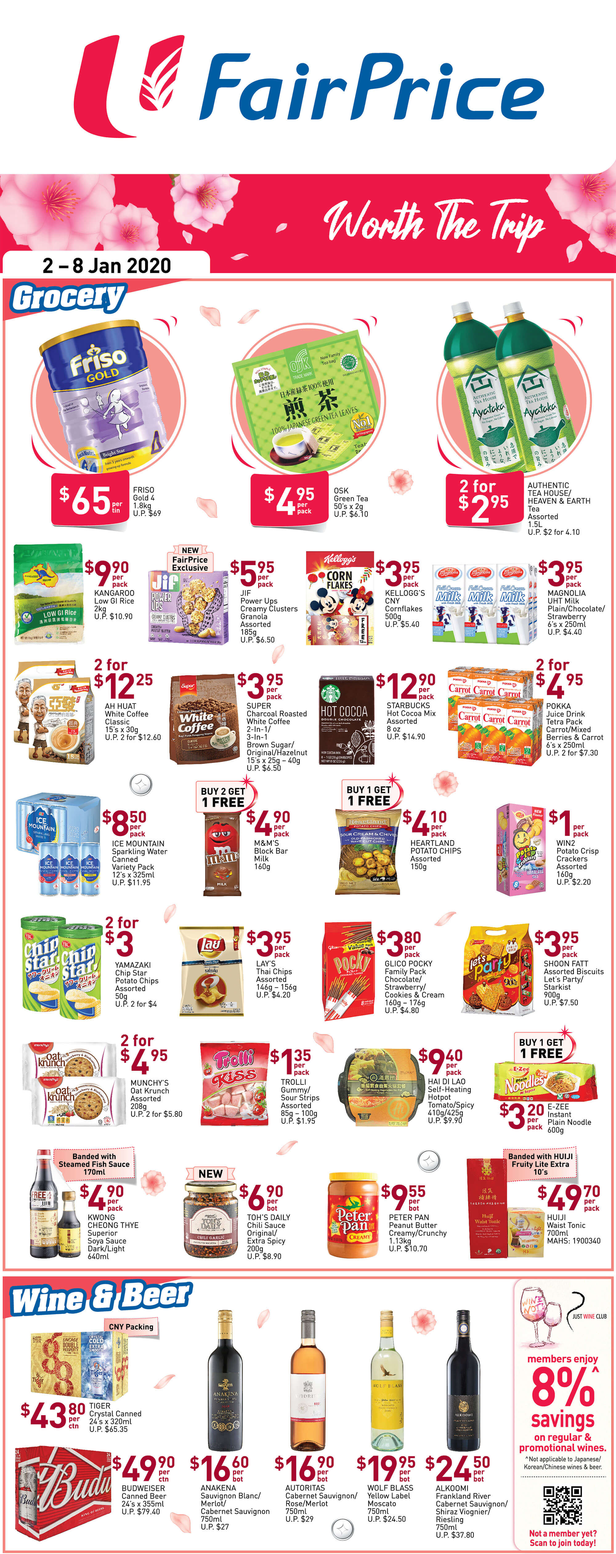 NTUC FairPrice SG Your Weekly Saver Promotions 2-8 Jan 2020 | Why Not Deals