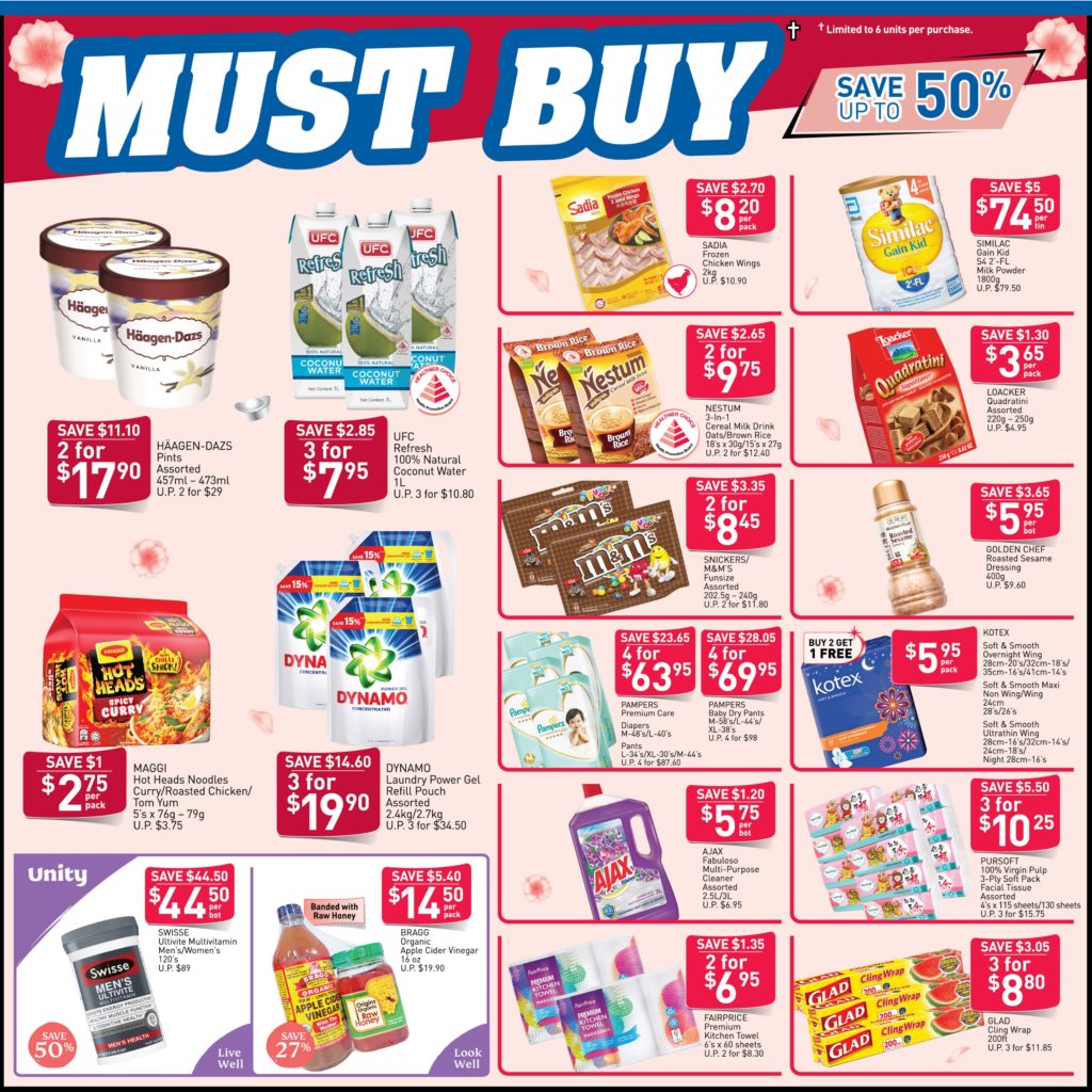 NTUC FairPrice SG Your Weekly Saver Promotions 23 Jan - 5 Feb 2020 | Why Not Deals 2