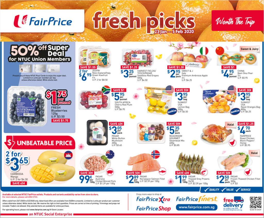 NTUC FairPrice SG Your Weekly Saver Promotions 23 Jan - 5 Feb 2020 | Why Not Deals 4