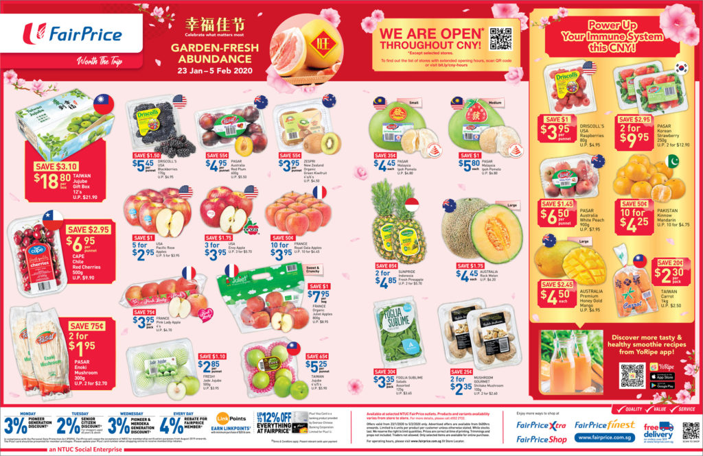 NTUC FairPrice SG Your Weekly Saver Promotions 23 Jan - 5 Feb 2020 | Why Not Deals 5