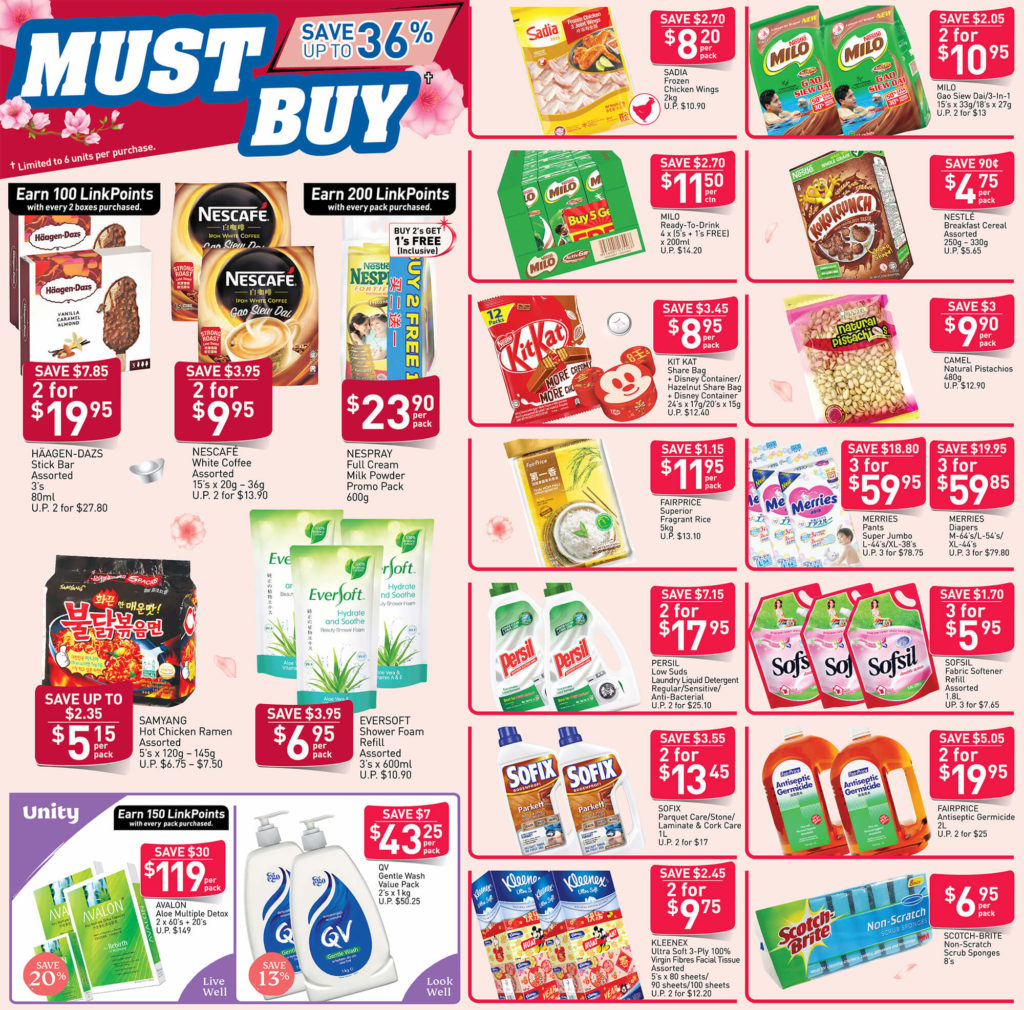 NTUC FairPrice SG Your Weekly Saver Promotions 9-15 Jan 2020 | Why Not Deals 9