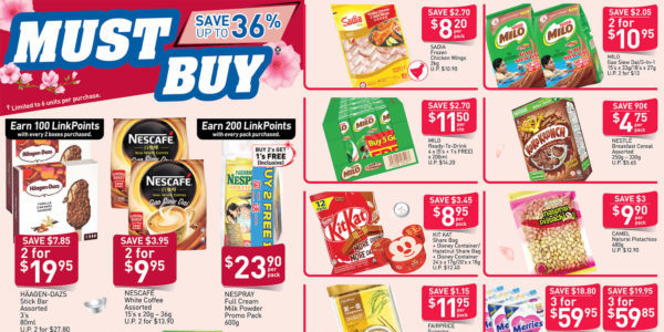 NTUC FairPrice SG Your Weekly Saver Promotions 9-15 Jan 2020
