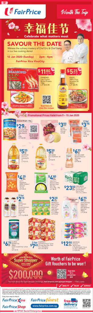 NTUC FairPrice SG Your Weekly Saver Promotions 9-15 Jan 2020 | Why Not Deals 2
