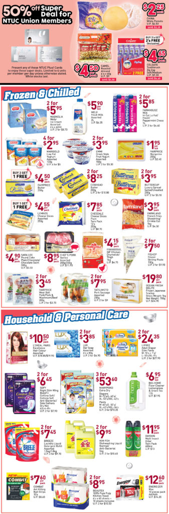 NTUC FairPrice SG Your Weekly Saver Promotions 9-15 Jan 2020 | Why Not Deals 8