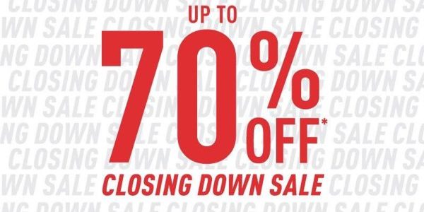 Royal Sporting House SG Bukit Panjang Store Moving Out Sale Up to 70% Off ends 18 Feb 2020