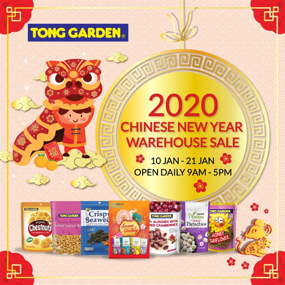 Tong Garden SG Chinese New Year Warehouse Sales 10-21 Jan 2020 | Why Not Deals 1